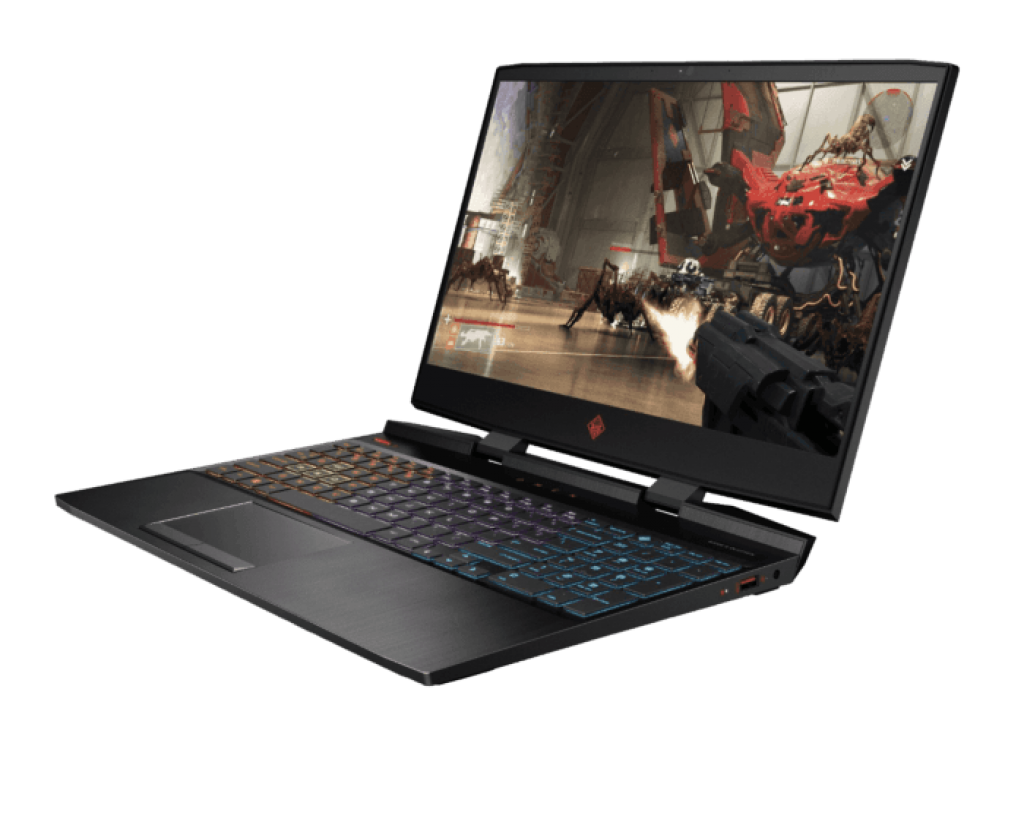 Best Budget Gaming laptop from hp. omen 15 laptop while running a game 