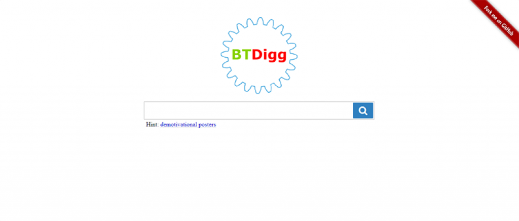 BTDigg Homepage