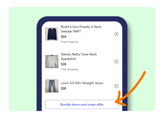 How to Bundle on Mercari 