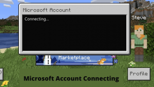 Microsoft account connecting