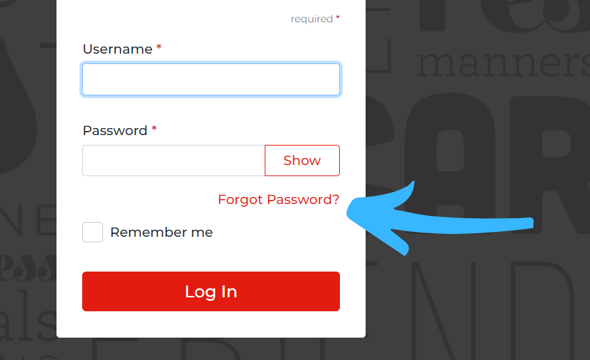 Click on Forgot Password in huddle hy-vee