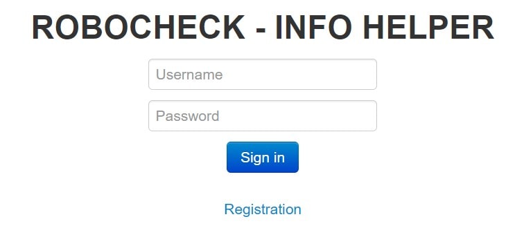 Robocheck Robocheck login