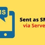 Sent as SMS via Server