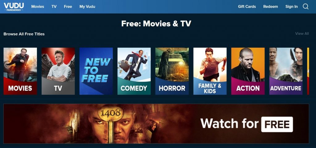 Vudu: We Have Movies On Us