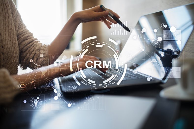 CRM. Customer relationship management concept. Customer service and relationship