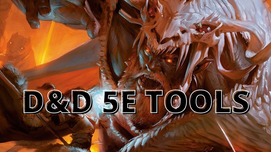 Complete 5E Tools List in D&D and Theri Usage