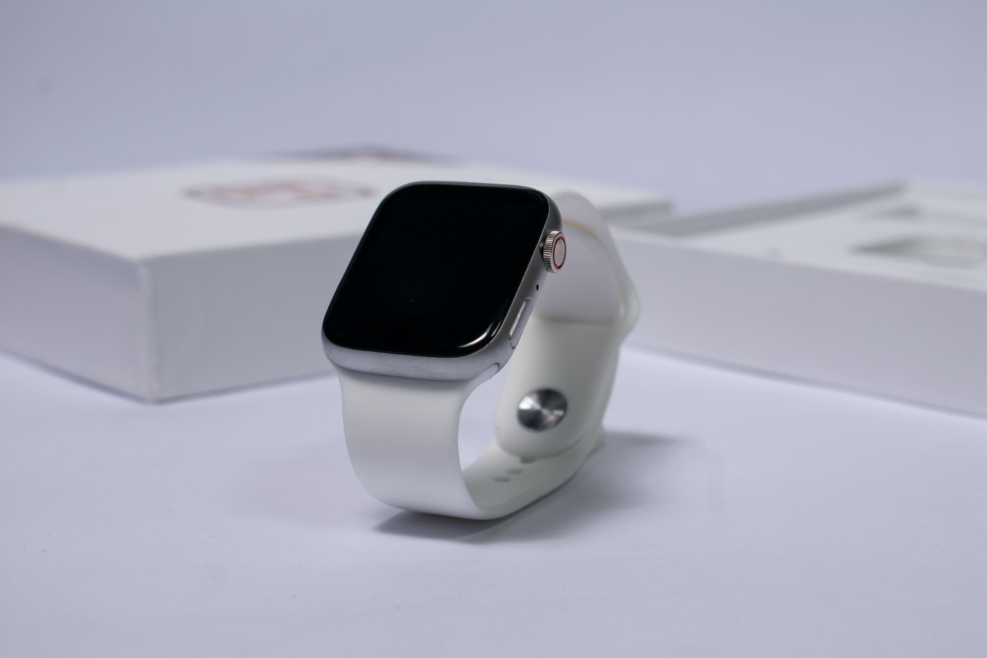 Apple Smartwatch With A Fingerprint Sensor