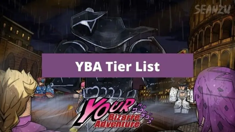 Yba Stands Tier List based on how much skill do you need to use it (It's my  first time doing it so tell me what should i improve) :  r/YourBizarreAdventure
