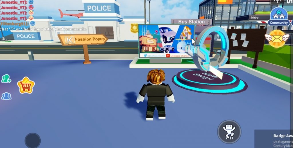 Playing Roblox online