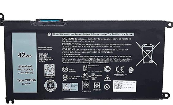 battery of hard drive space in Dell Vostro 15 3583