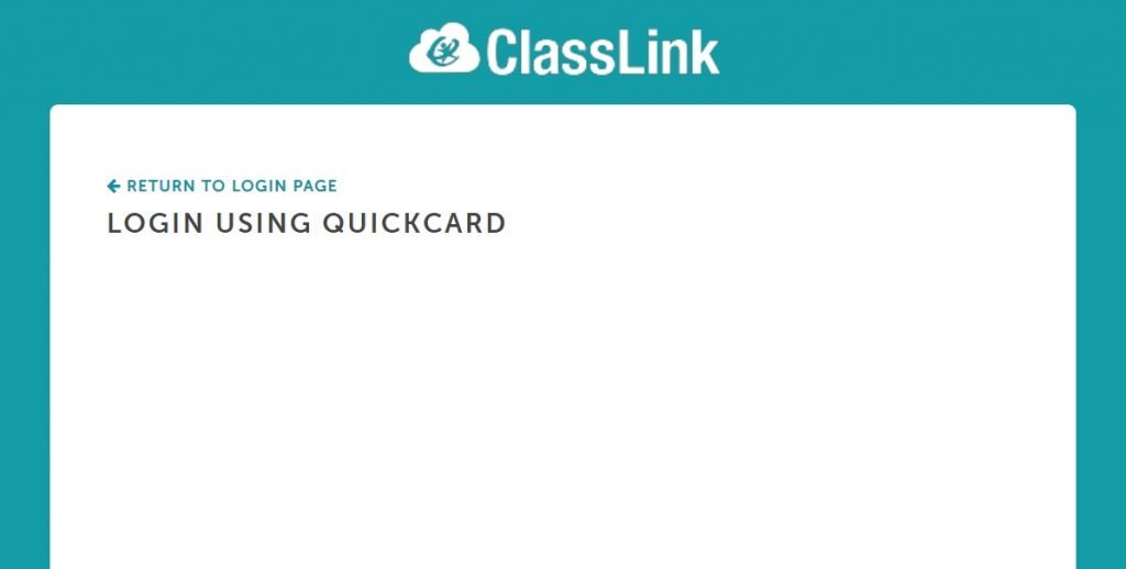 MyOLSD Login using quickcard