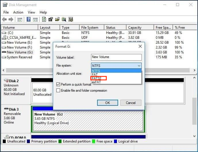 How to Format SD Card to FAT32