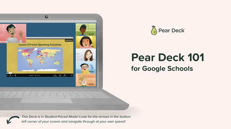 pear deck 101 for google schools and joinpd.con collaboration