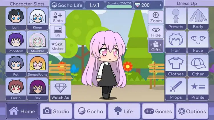 now.gg gacha life