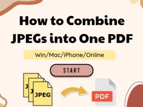 How to Combine JPEGs into One PDF Free
