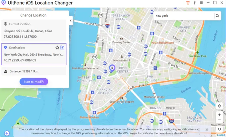 How to Use UltFone iOS Location Changer