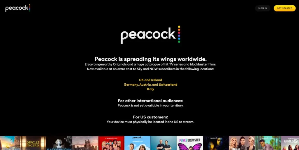 Peacock Free Trial