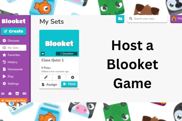 how to host a Blooket Game