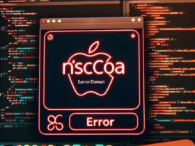 NSCocoaErrorDomain Error