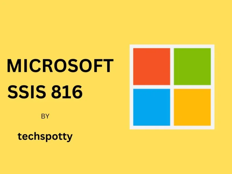 microsoft SSIS 816