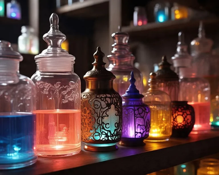 Biophotonic Apothecary Jars